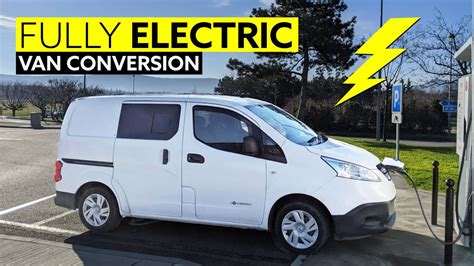 electric van conversion chart